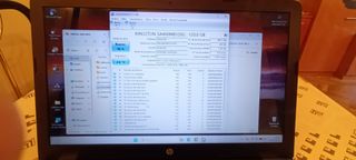 Portátil HP Azul con SSD