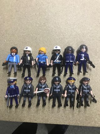 Playmobil Lote Policías