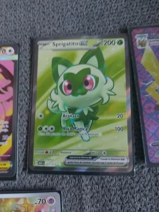 Lote 4 cartas Pokémon