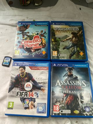 Juegos PS Vita: Uncharted, FIFA 14, Assassin's Cre