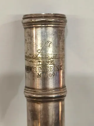 Flauta Lark M4009 Baño Plata