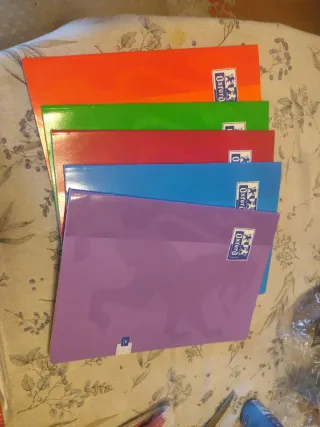 Pack 5 Cuadernos Oxford Folio Milimetrados