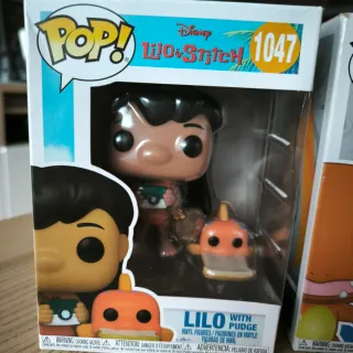 Funko Pop Lilo & Stitch 1047 y Charmander 455