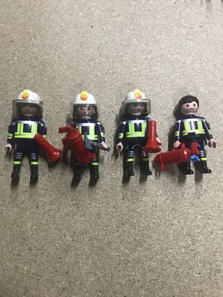 Playmobil Bomberos con Accesorios