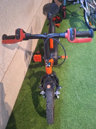 Bicicleta infantil Decathlon 14 pulgadas 3- 5 años