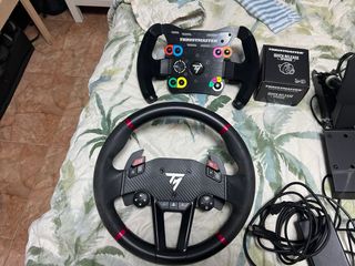 Volante Thrustmaster T598 + aro gt tipo f 1 ps5,pc