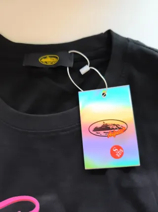 Camiseta Corteiz Negra con Bomba