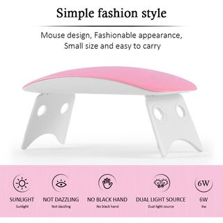 Lámpara secado de Uñas Portátil