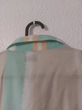 Camisa Bershka rayas multicolor