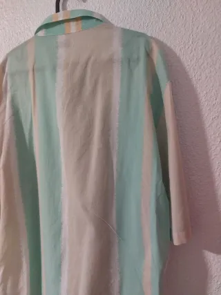 Camisa Bershka rayas multicolor