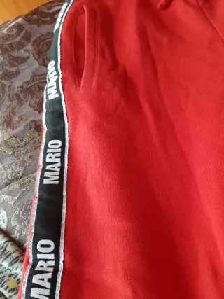 Chandal Rojo Mario Bros
