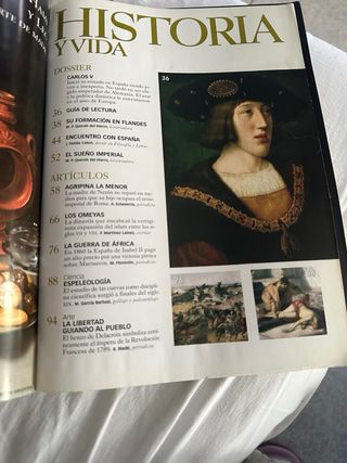 Revistas Historia y vida x2 y 1 de National Geogr