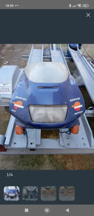 Cúpula Carenado Honda Repsol NSR50 NS1