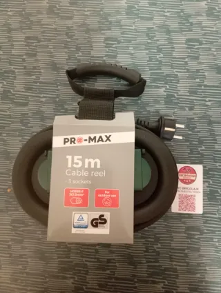 Regleta alargador exterior 3 enchufes ip44 tierra