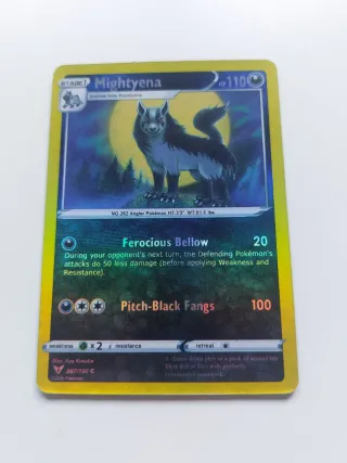 Mightyena Pokémon TCG Carta 067/100 C