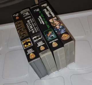 Colección VHS Batman (4 Películas)