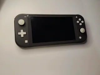 Nintendo Switch Lite Gris + Cargador + Funda