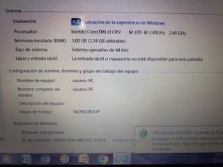 Ordenador Portátil Acer Negro Mod. Aspire 5742