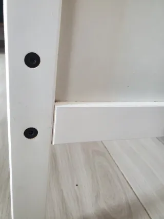 Cuna colecho blanca