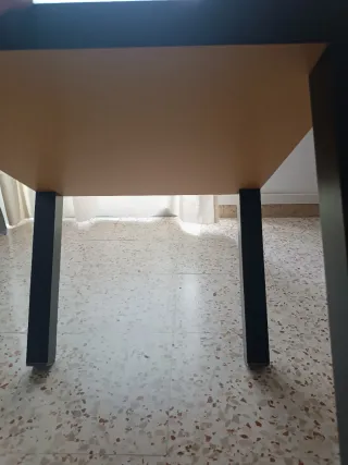 Mesa auxiliar LACK Ikea negra