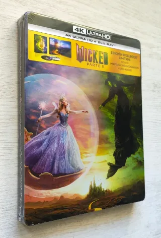 Wicked Parte II Steelbook 4K UHD + Blu-ray