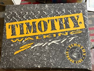 Botas de montaña TIMOTHY de piel, negras. Talla 45