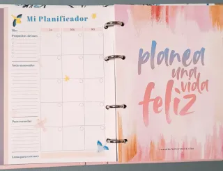 Planificador personal de anillas Thegreatmoustache