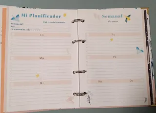 Planificador personal de anillas Thegreatmoustache