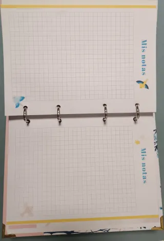 Planificador personal de anillas Thegreatmoustache