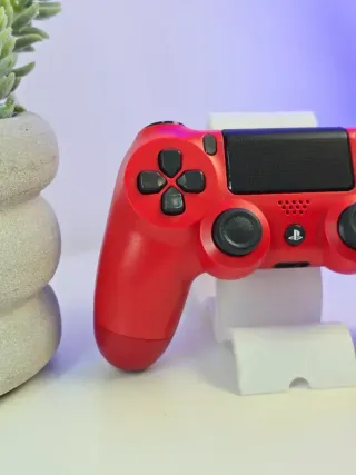 Mando Inalambrico PS4 DualShock V2 Rojo Original