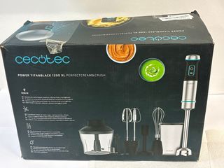Batidora de mano Cecotec Power Titanblack 1200W