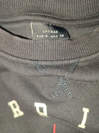 Sudadera Negra Warriors Philadelphia