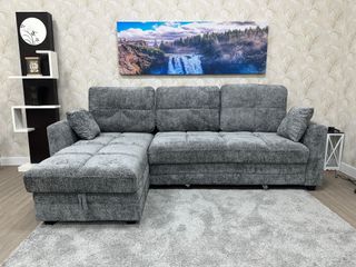Sofacama con Arcon Nuevo Gris Moderno y Estilo