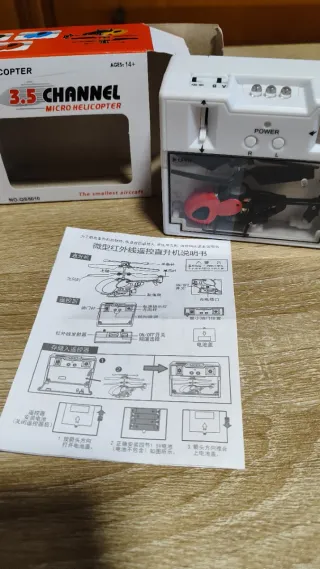 Mini helicóptero 3.5 Channel