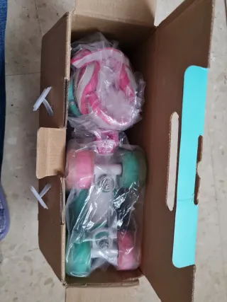 Patines 4 Ruedas Unicornio Talla 30-33