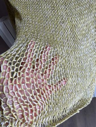 Maglia Liu Jo verde/corda fettuccia Vintage