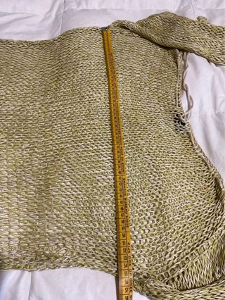 Maglia Liu Jo verde/corda fettuccia Vintage