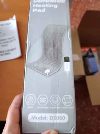 Manta Lumbar Eléctrica Calefactora