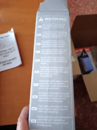 Manta Lumbar Eléctrica Calefactora