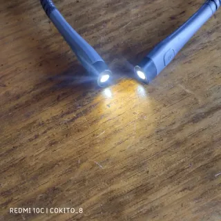 Luz de lectura flexible para coser