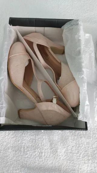 Salones rosa palo con tira