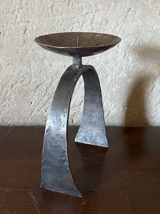 Candelabro de hierro vintage