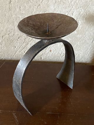 Candelabro de hierro vintage