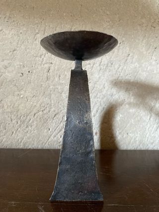 Candelabro de hierro vintage