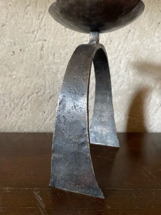 Candelabro de hierro vintage