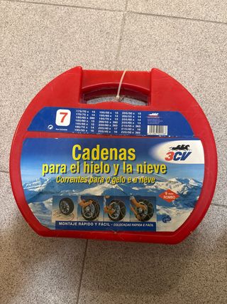 Cadenas de nieve 3CV Talla 7