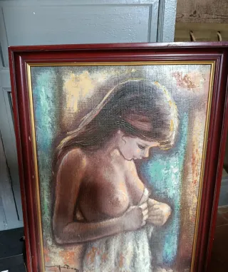 Decoración varios cristal, metal, madera