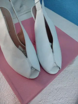 Zapatos Ángel Alarcón mujer blanco