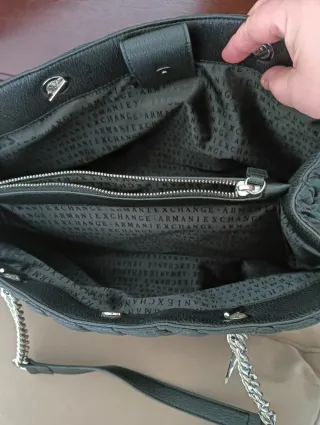 Mala Armani Exchange Preta