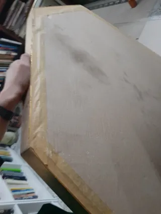 Espejo Octogonal Dorado